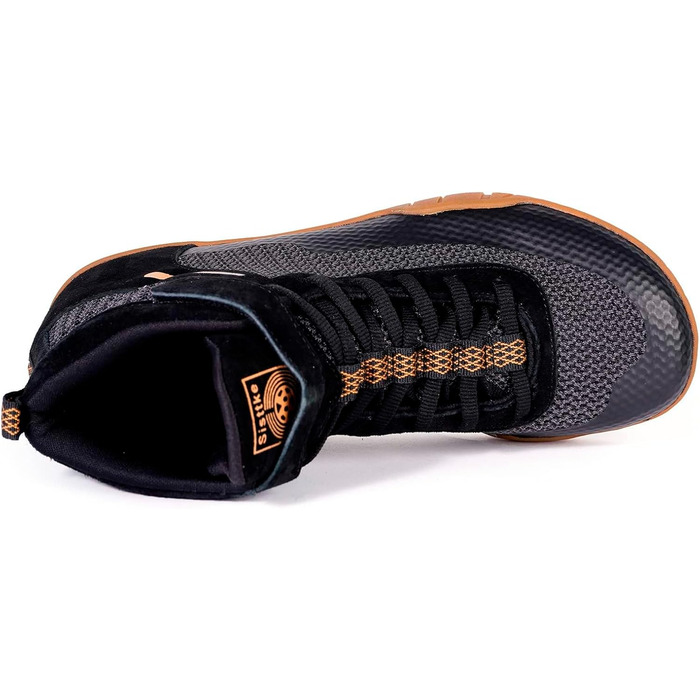 Черевики для боротьби, боксерські, фітнес, важкої атлетики та пауерліфтингу з плоскою підошвою (42 EU, широкі, чорний та золотий)