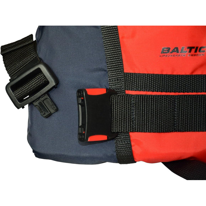 Спінювальний жилет для каякінгу Baltic Paddler для досвідчених плавців (червоний/темно-синій, 30-50 кг)