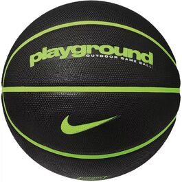 Баскетбольний м'яч Nike Everyday Playground 8P, чорний/вольт/вольт, розмір 6 - гума та шкірозамінник