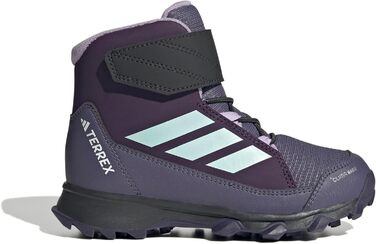 Дитячі зимові черевики adidas Terrex Snow CF Climawarm для дітей, 38 2/3 EU, Aurora Plum/Semi Flash Aqua/Powder Plum