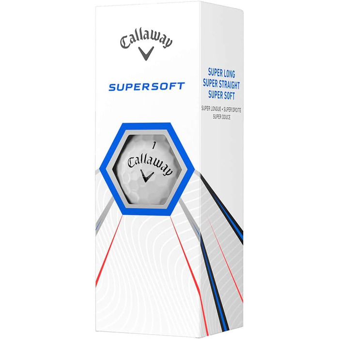 Гольф-м'ячі Callaway Supersoft 12 шт – м'які, довговічні, для ідеальної гри