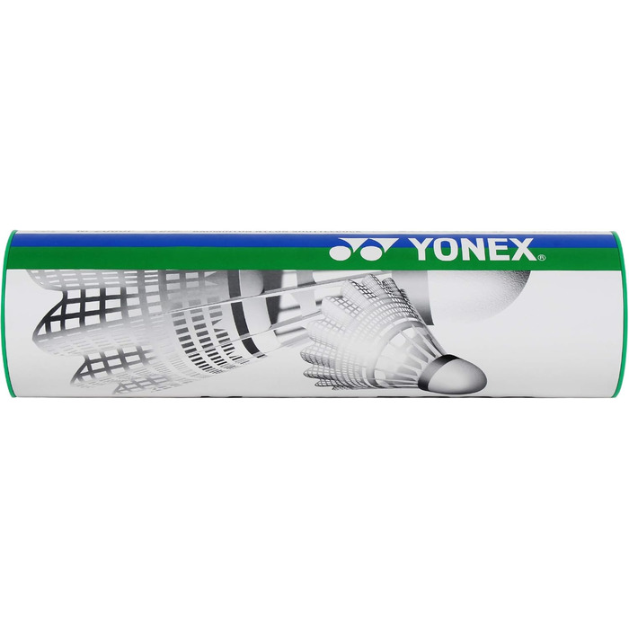 М'ячі для бадмінтону Yonex Mavis 2000, нейлон, зелені, 6 шт.