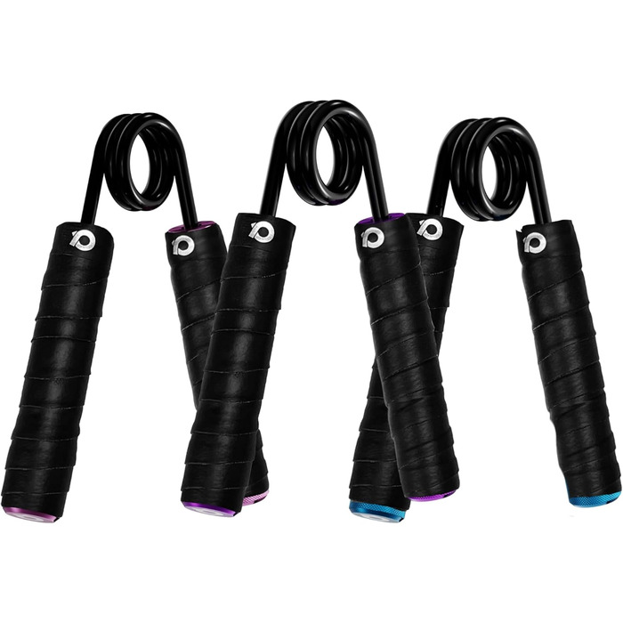 Металевий тренажер для кисті RPM Power PowerGripper, набір 3 шт. (50, 100, 150 фунтів) для тренування хвату, зап'ясть і передпліччя