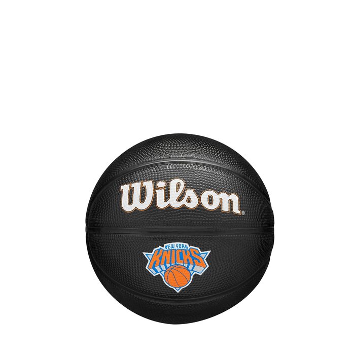Міні-баскетбольний м'яч Wilson NBA Team Tribute New York Knicks, розмір 3, чорний