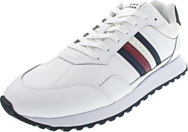 Шкіряні кросівки Tommy Hilfiger New Runner Eva LTH Stripe білі, розмір 45 EU