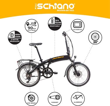 Електровелосипед F.lli Schiano Galaxy 20