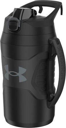 Пляшка для води Under Armour Playmaker Sport, 1,8 л, чорна, термоізольована, із ручкою, не протікає