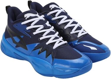 Кросівки баскетбольні PUMA Unisex Genetics, 44 EU, блакитні