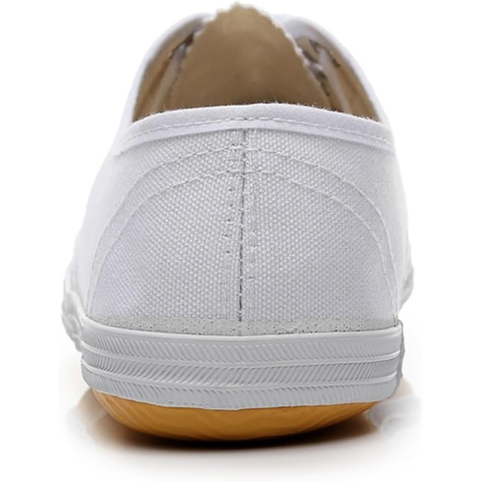 Жіночі кросівки для бойових мистецтв Тай Чи Кунг Фу. Легкі повсякденні кеди з канвасу для тренувань. Білі (41 EU, White A)