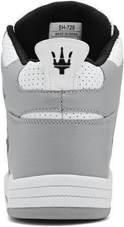 Чоловічі бігові кросівки High Top, трекінгові черевики, кросівки для фітнесу, білі (39 EU, 730 Grey)