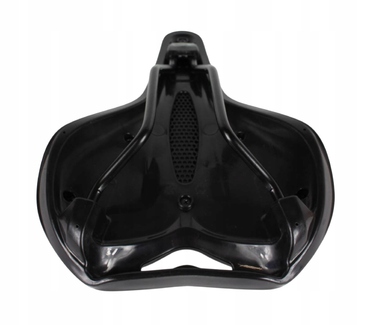 Гелеве велосипедне сідло H-ROCKS MONOLITH — комфортне, чорне, для MTB