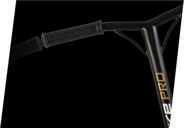 SOKE Stunt Scooter PRO: трюковий самокат для дорослих та дітей, ABEC 9 підшипники, чорно-золотий, вантажопідйомність 100 кг