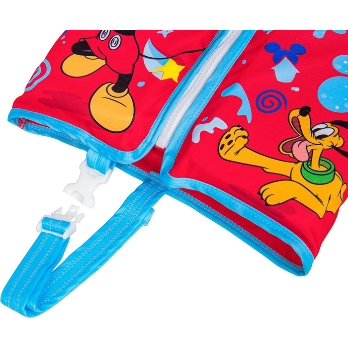 Дитячий жилет для плавання Bestway Swim Safe ABC Disney Junior Mickey & Friends, рівень B, 1-3 роки, червоний