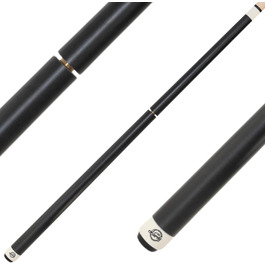 Більярдний кий Hardy Break Jump Blacky, 3-частинний, для потужних ударів та стрибків, з нержавіючим швидкознімним замком, 13,5 мм наконечник із міцної смоли