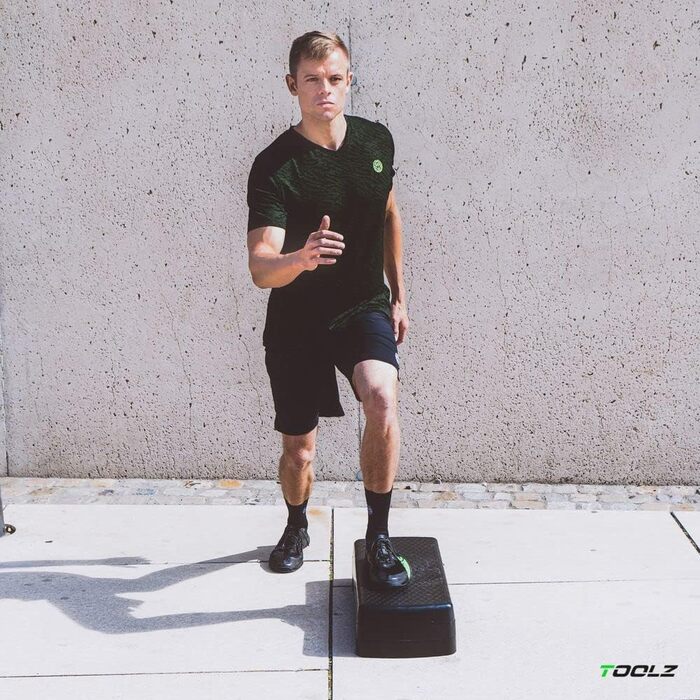 Аеробний степ-платформа TOOLZ Power Stepper для дому та фітнесу, антиковзка поверхня