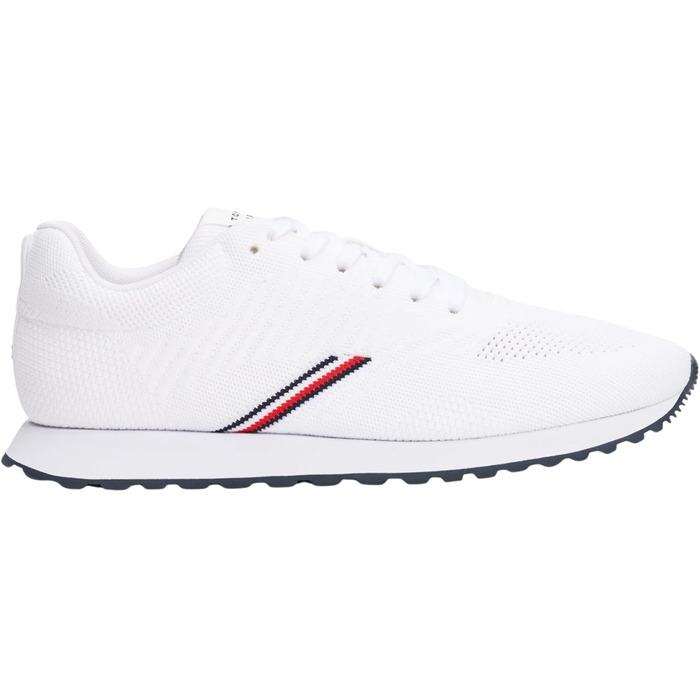 Чоловічі кросівки Tommy Hilfiger New Runner Eva Corpo Knit FM0FM05648, білі, 46 EU