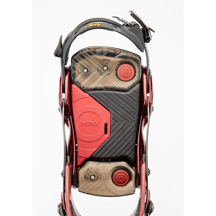 Чоловіча сноубордична кріплення Nitro Phantom 2020 All Mountain Freeride Freestyle, преміум-якість, Candy Apple
