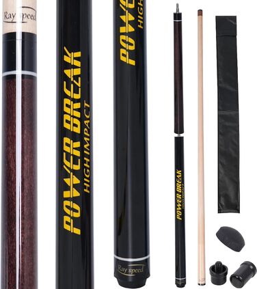 Більярдний кий Jump/Break 3-х частинний, 652.0 г, колір коричневий