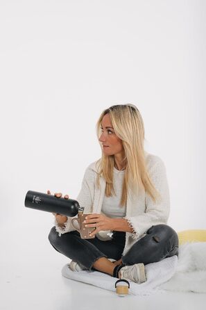 Термобутилка beloove з нержавіючої сталі, BPA-free, подвійні стінки, не протікає, для газованої води, стійка до подряпин, 500/750 мл