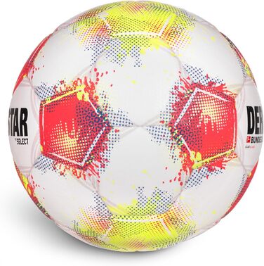 М'яч футбольний Derbystar Bundesliga Club S-Light 4 білий, червоний, жовтий – офіційний м'яч Бундесліги