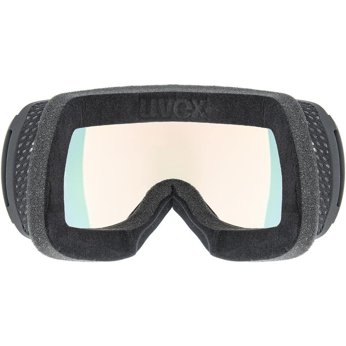 Гірськолижна маска uvex downhill 2100 V для жінок і чоловіків, фотохромна, антифог, універсальний розмір, чорна
