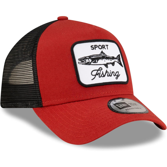 Кепка New Era Outdoor Patch Olive з регулюванням, A-Frame, для риболовлі