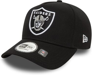 Кепка New Era NFL Las Vegas Raiders з логотипом команди, регульована, вигнутий козирок, універсальний розмір