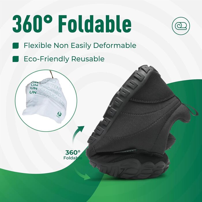 Босими кросівки для чоловіків та жінок Saguaro: легкі, зручні, з нульовим дропом, розмір EU 36-48, чорний