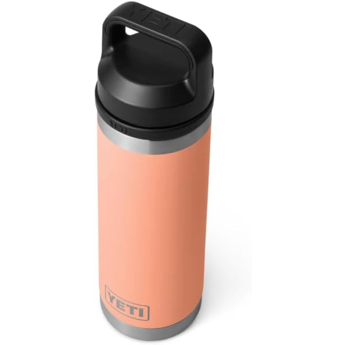 Термобутилка YETI Rambler 532 мл з кришкою Chug, персикова