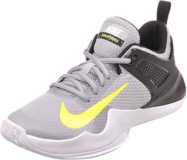 Жіноче взуття Nike Air Zoom Hyperace для сквошу (35.5 EU, сірий, чорний, жовтий)