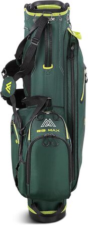 Сумка для гольфу Big Max Heaven 7 G Standbag Forestgreen-Lime з підставкою