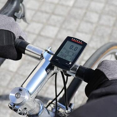 Велокомп’ютер Cateye Padrone Smart+ CC-SC100B, чорний, компактний
