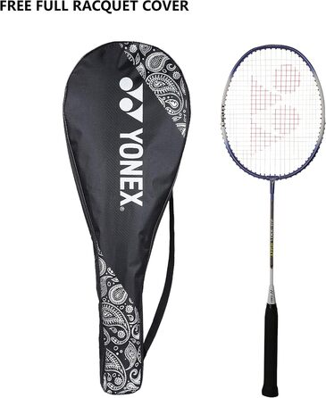 Yonex ZR 100 Легкі алюмінієві бадмінтонні ракетки з чохлом, набір 2 шт., вироблено в Індії