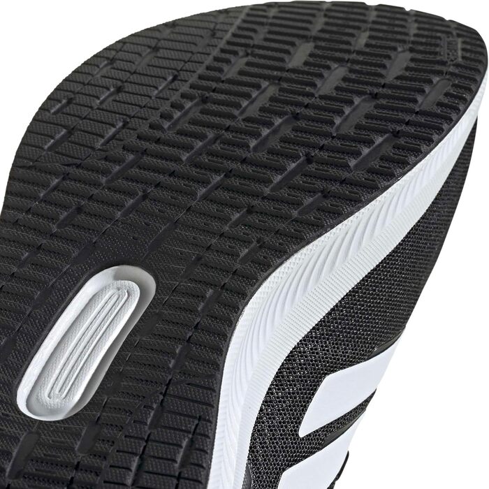 Кросівки для бігу Adidas Runfalcon 5 Wide, розмір 43 1/3 EU, чорний/білий, оригінальна якість