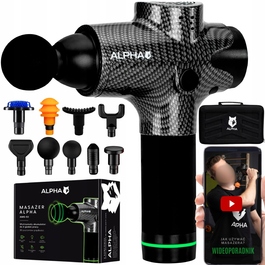 Масажер для тіла Alpha AMG-02, чорний