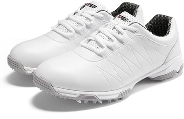 Жіночі гольф-туфлі PGM з шипами, водонепроникні, білі, розмір 36 EU