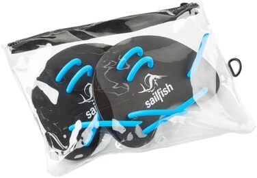 Sailfish® Finger Paddles для плавання: компактні наплавники для техніки та сили | Тренувальний інвентар для зміцнення підліктів та пальців | Регульовані гумові ремінці | Аксесуар для триатлону