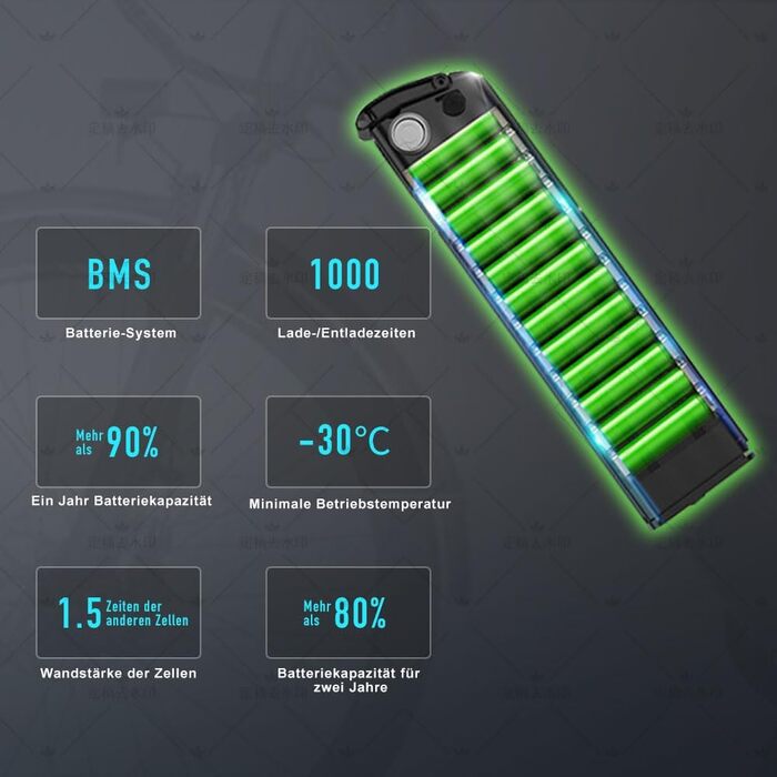 Електровелосипед Nakxus 26M208 26'' з літієвою батареєю 36В 13Аг, мотором 250W, запасом ходу до 100 км, складаний, міський трекінговий велосипед з додатком, сірий, для ЄС