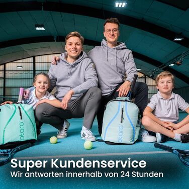 Рюкзак тенісний дитячий Otaro 19л, відділення для взуття та ракетки, водонепроникний, світловідбиваючий, м'ятний