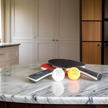 Набір тенісних м'ячів ZOROOX 36 шт. (40+) для гри в приміщенні та на вулиці