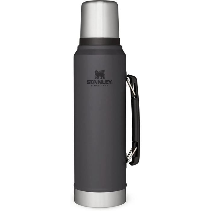 Термос Stanley Classic Legendary, нержавіюча сталь, 1 л, тримає тепло/холод 15-48 годин, BPA Free, для напоїв, мийка в посудомийці