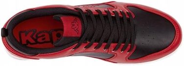 Кросівки Kappa Unisex Lineup Low для бігу по вулицях, червоно-чорні, 40 EU