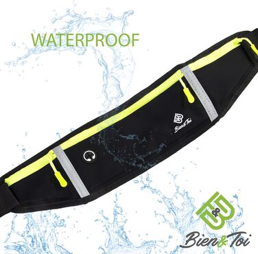 Пояс для смартфона спортивний водонепроникний, регульований (S-5XL), для бігу, чоловічий/жіночий
