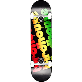 Скейтборд Birdhouse Stage 1 Triple Stack Factory Rasta 20,3 см – повний комплект для початківців