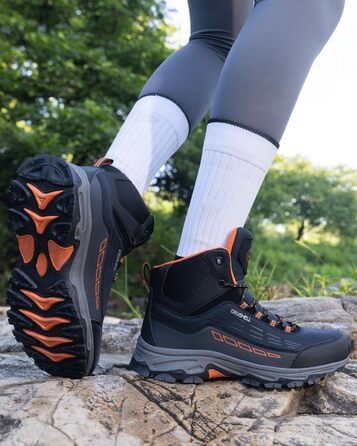 Туфлі для хайкінгу (ходьби) чоловічі/жіночі, водонепроникні, легкі, 37-46 EU, блакитні, середньої висоти