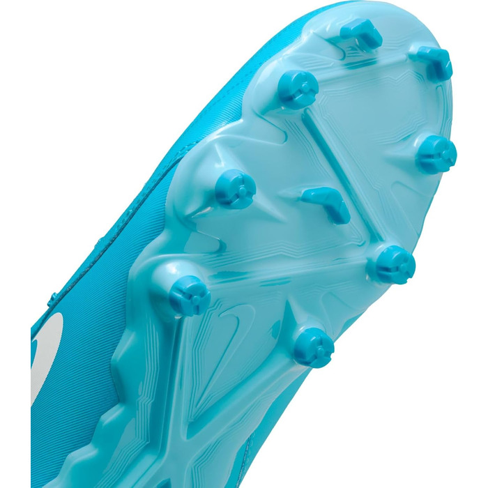 Дитячі футбольні бутси Nike Phantom Gx II Academy Fg/Mg, Blue Fury/White, розмір 37.5