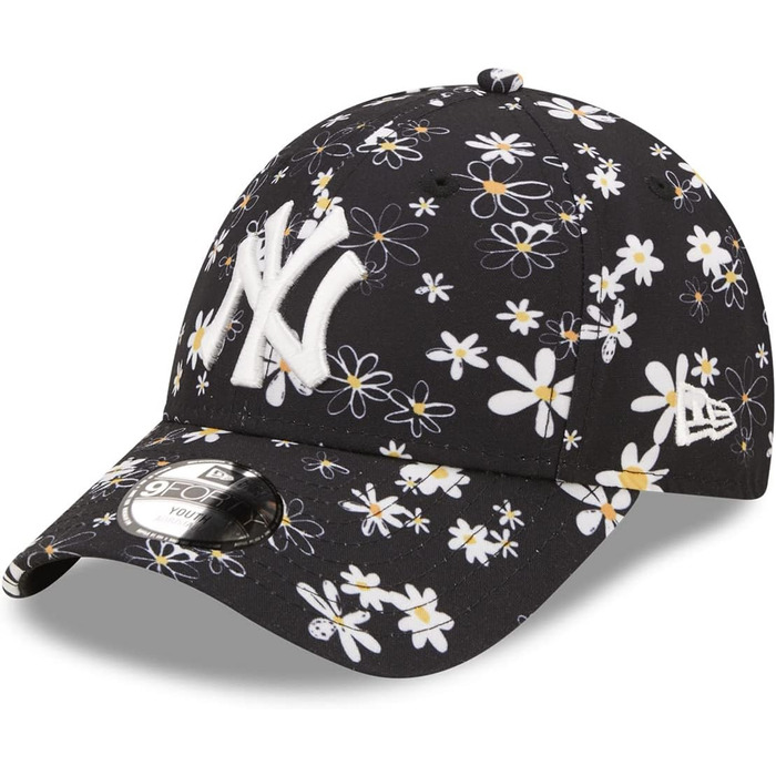 Кепка New Era 9Forty Kinder Cap - Daisy New York Yankees, чорний, 6-12 років