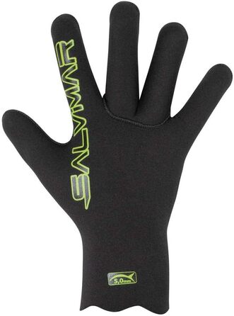 Рукавички для дайвінгу Salvimar Comfort 5 мм, чорні, розмір XL