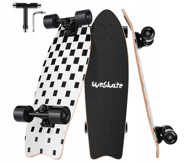 Круїзер-скейтборд Hikole 27 × 8 | Підшипники ABEC-11, універсальна модель