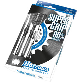 Дротики Harrows Supergrip для дартсу, 90% вольфрам, м'який накінечник